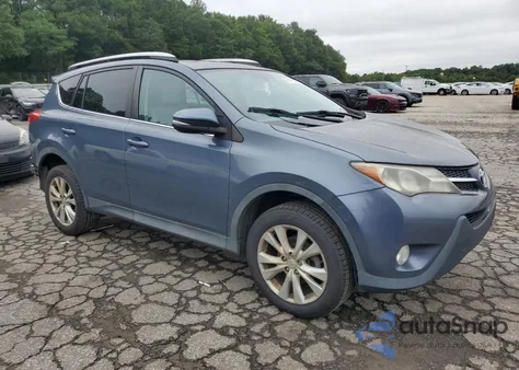 2014 Toyota Rav4 Limited from USA, damaged, VIN 2T3YFREV7EW103607